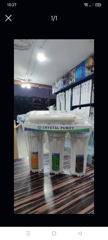 CRYSTAL PURIFY UF Ultra Filteration Water Purification System 0