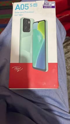 Itel A05s 4G.      4+4 (64) gb memory.