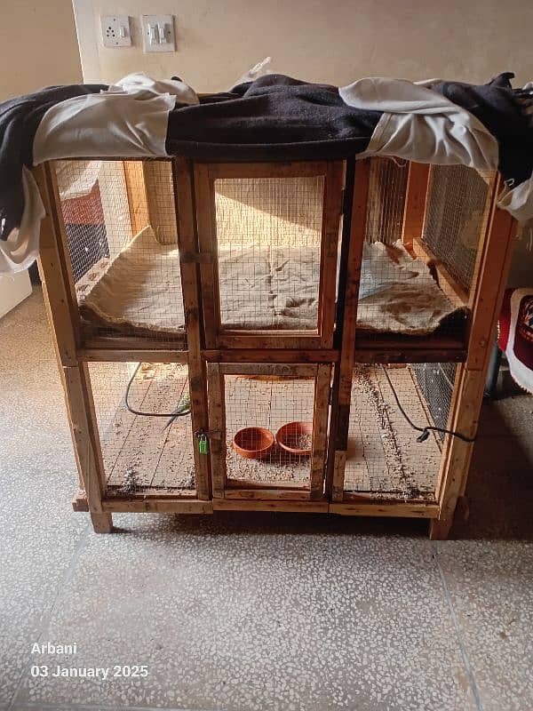 wooden cage 0