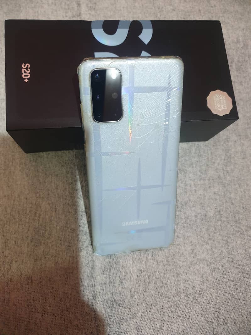 S20 Plus Official Pta Approved. Dual Sim. Cosmic Blue. 4