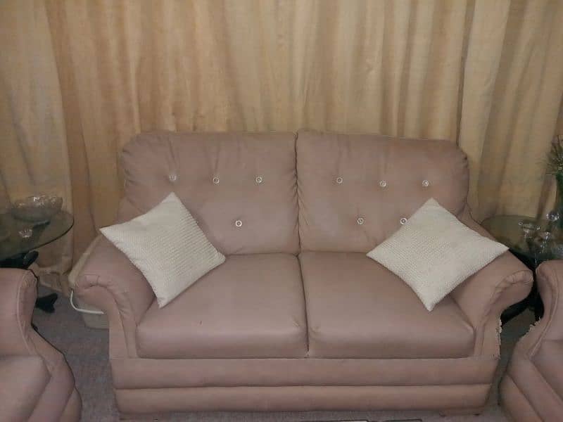 7 Seater sofa set with table 1