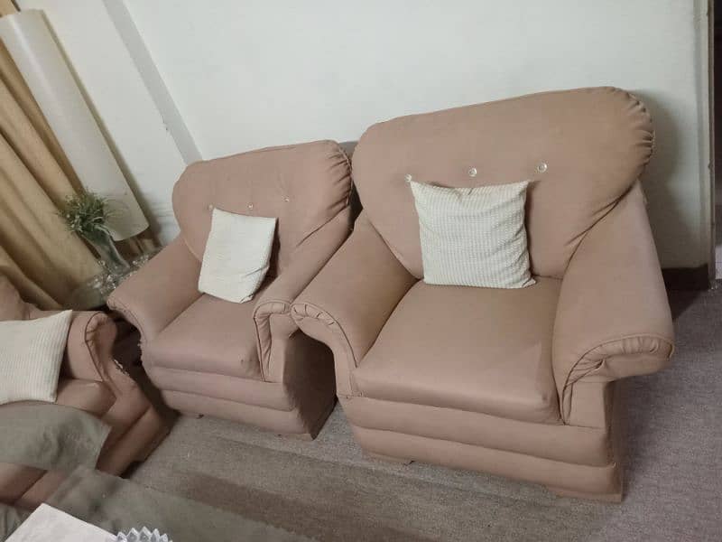 7 Seater sofa set with table 3