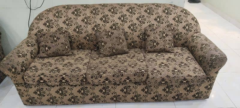 Sofa set Brown color 2