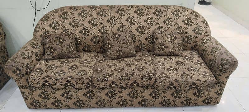 Sofa set Brown color 3