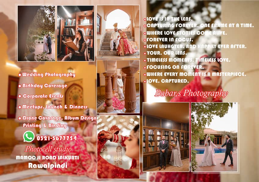 WEDDING PHOTOGRAPHY & VIDEO COVERAGE 0