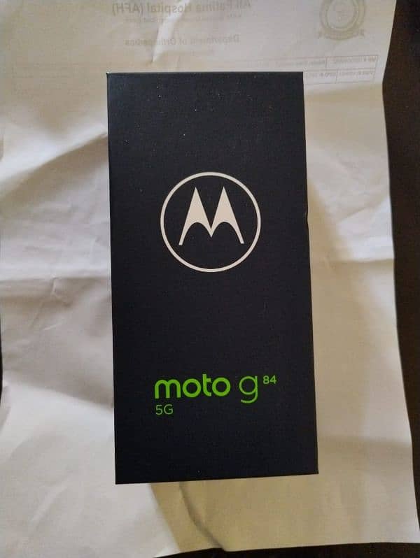 NON PTA Moto G 84 , 12/256, With Box Charger. 0