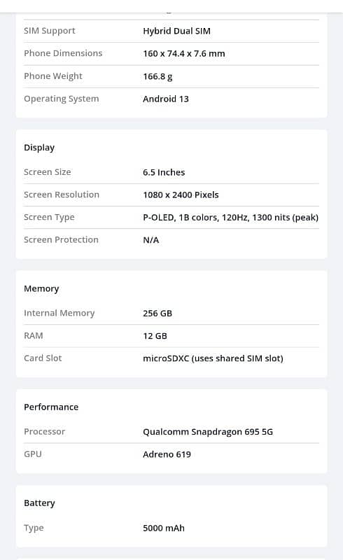 NON PTA Moto G 84 , 12/256, With Box Charger. 2