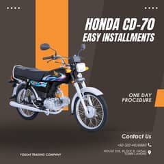 Honda CD 70 2025 Easy Installment Plans