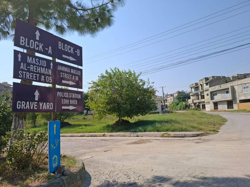 Commercial Plot For Sale in Aghosh Phase 1 ISlamabad At Investor Price For Genuine Buyer 3