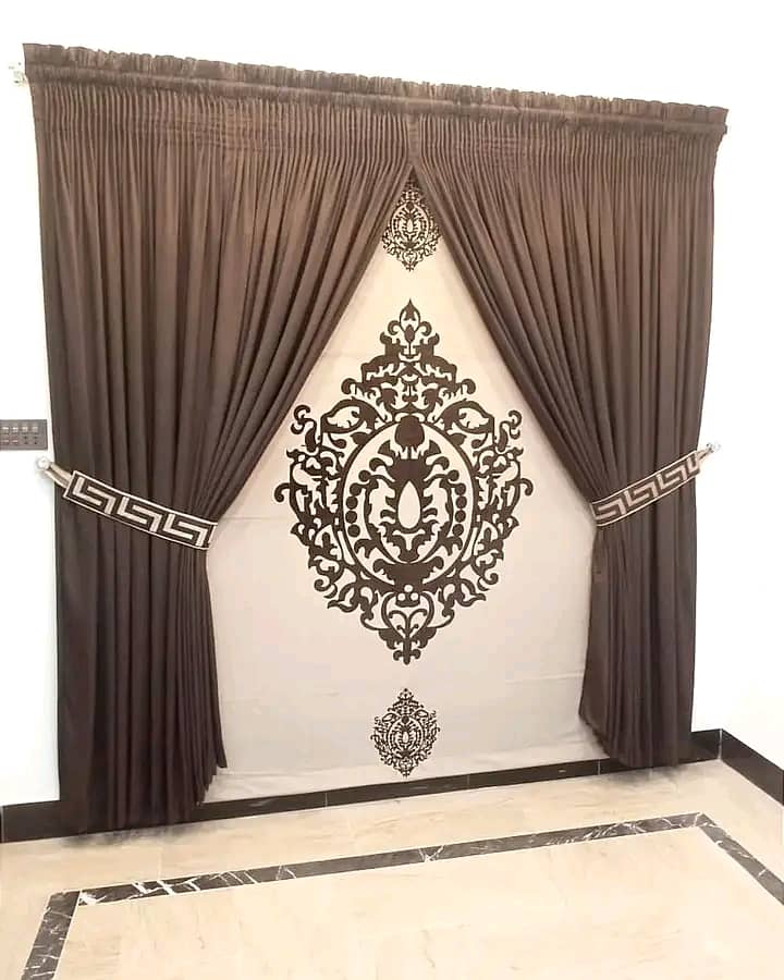 Roman curtain / Motive luxury curtain / Stylish Curtains, Blind 4