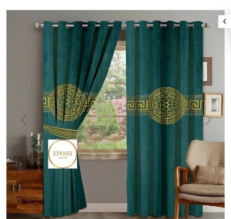 Roman curtain / Motive luxury curtain / Stylish Curtains, Blind 5