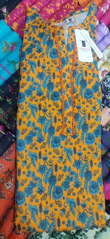 Khaddar stitched printed 2 piece dresses 2