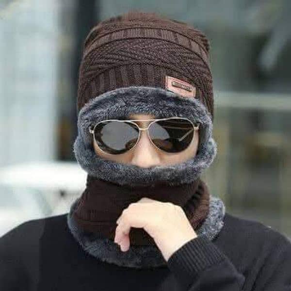 Imported Wool cap Neck cover 0