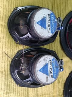 orignal pioneer 2 woofer kenwood speaker set  0.3. 1.4. 8.0. 8.7. 4.3. 6