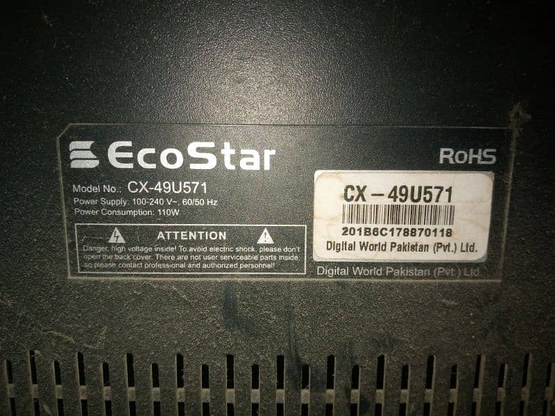 Ecostar LED 50" 1