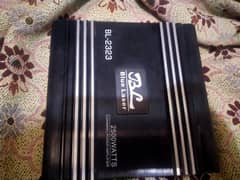 2500 watt 2 chanal car audio amplifier