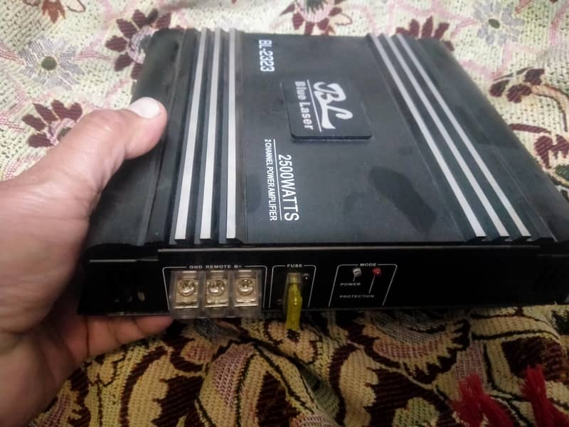 2500 watt 2 chanal car audio amplifier 2