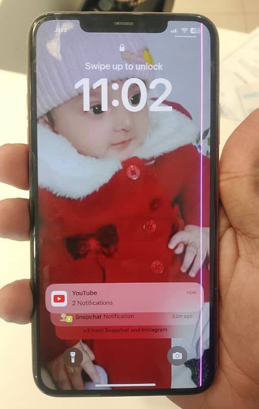 Iphone 11 pro max on Service 64GB PTA 0