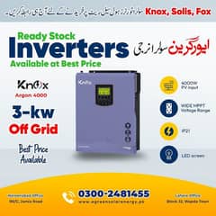 Knox Inverter|Soler inverter|Hybrid inverter|6Kw to 50kw|Ongrid