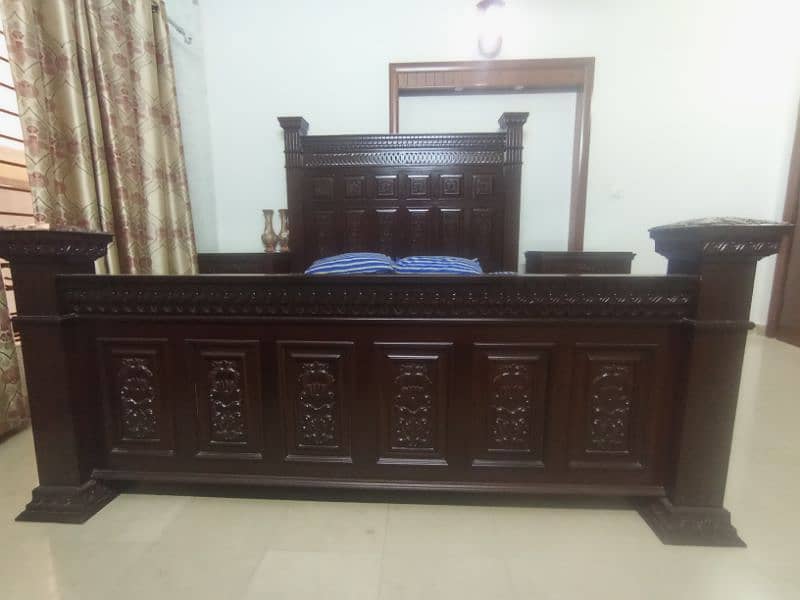 wooden Bed 1