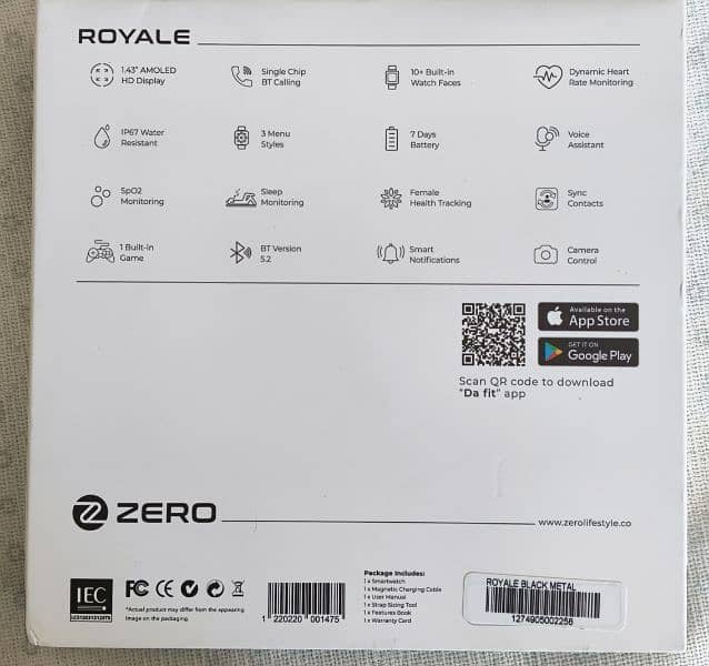 Zero Royale Smartwatch 6