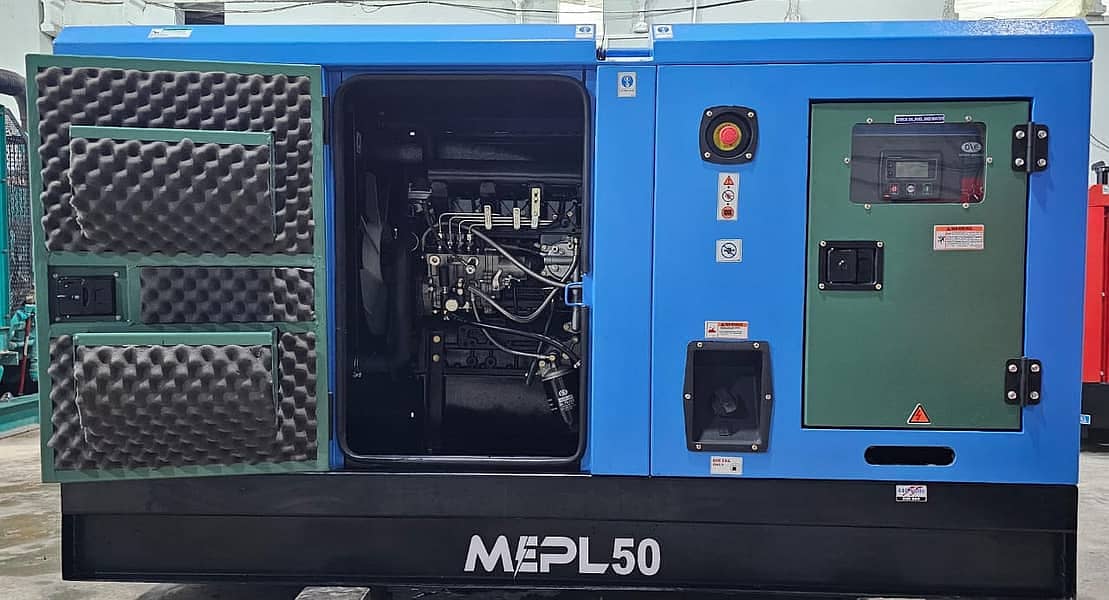 50KVA Isuzu-YD (Brand New) Diesel Generator 2025 Model + Canopy 0