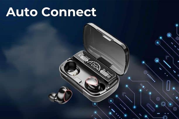 M10 Tws Wireless Earbuds - Emergency Powerbank - Reverse Charging 1