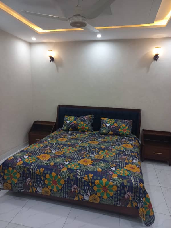 1 BEDROOM FURNISHED APARTMENT IS AVAILABLE FOR RENT IN BAHRIA TOWN 0