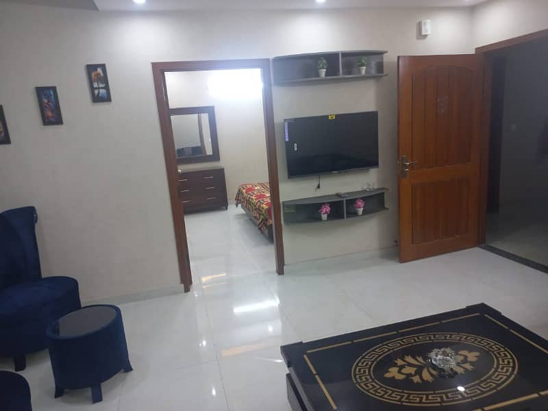 1 BEDROOM FURNISHED APARTMENT IS AVAILABLE FOR RENT IN BAHRIA TOWN 2