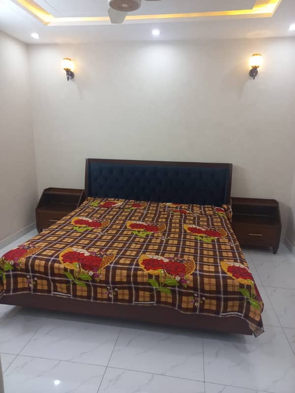 1 BEDROOM FURNISHED APARTMENT IS AVAILABLE FOR RENT IN BAHRIA TOWN 6