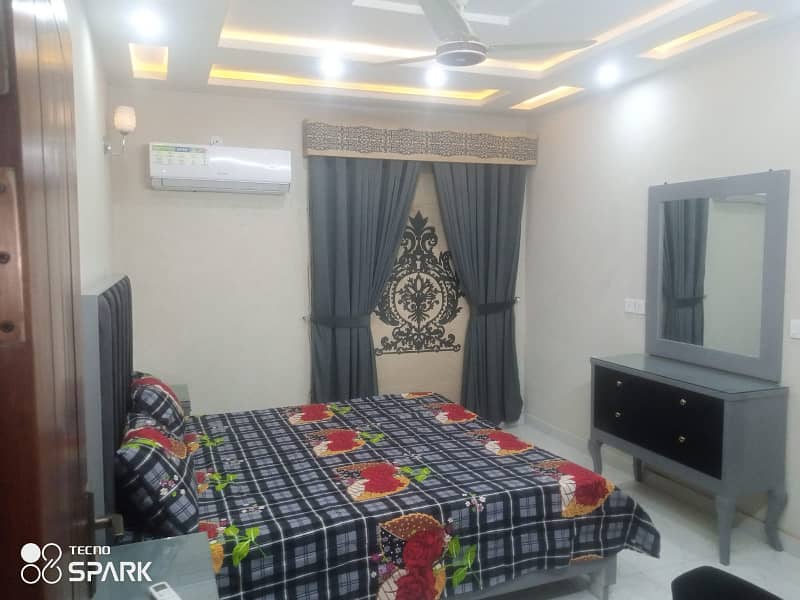 1 BEDROOM FURNISHED APARTMENT IS AVAILABLE FOR RENT IN BAHRIA TOWN SECTOR C 0