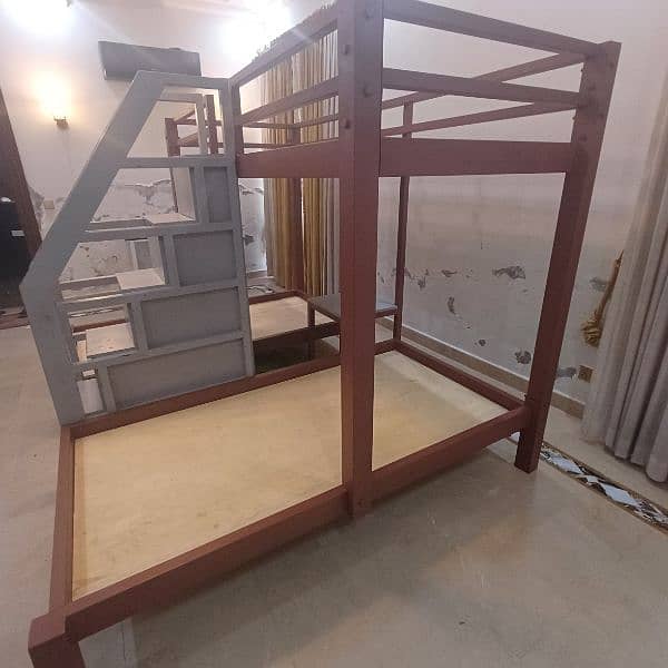 Bed| double story bed | metal Bunk Bed 1