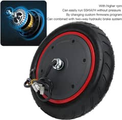 350W 36V Electric Scooter Hub Motor with Inflatable Tire