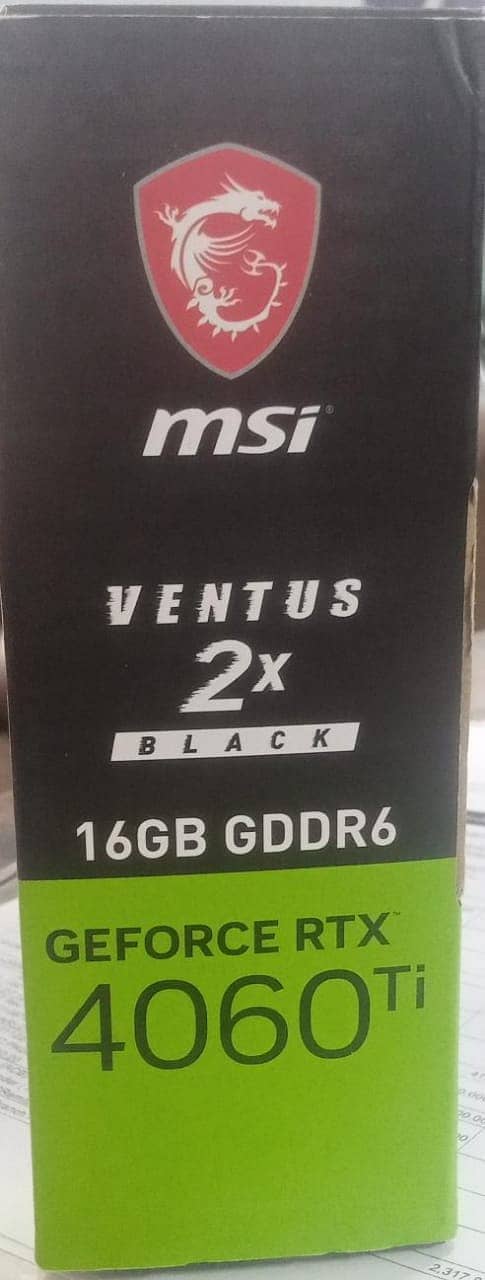 RTX 4060TI VENTUS 2X OC 16GB (BLACK) 1