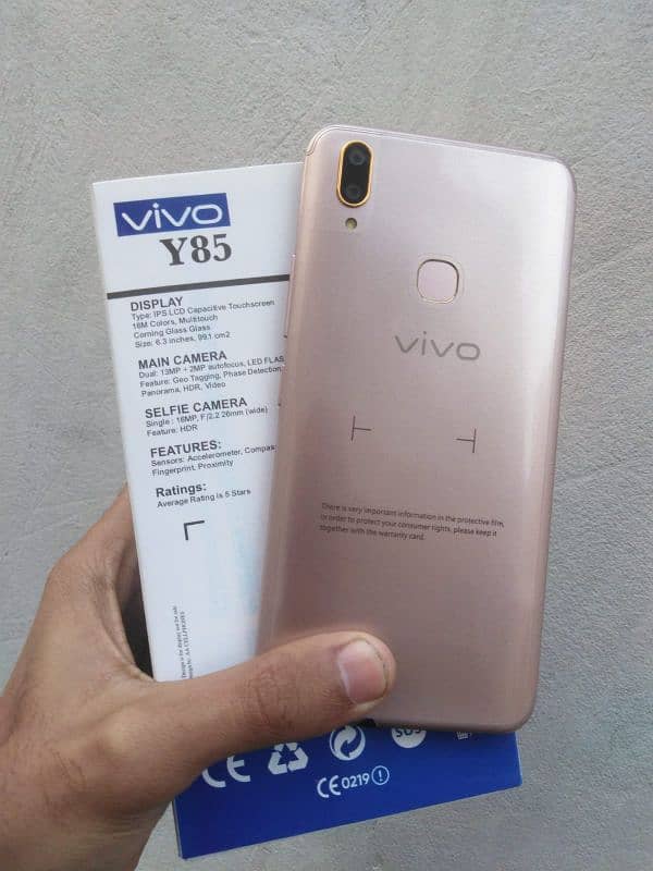 vivo y85  0328/0200/456 cll or whatsapp 2