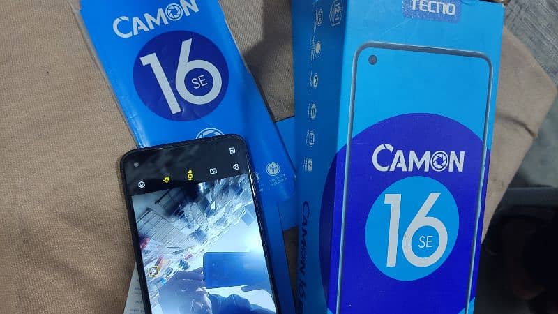 tacno camon 16se 6/128GB vip. camera with box 4