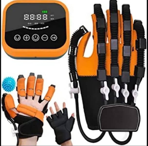 Electric Hand Exercise Gloves|Portable Hand Trainer Gloves 03074776470 0