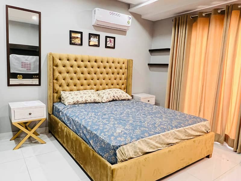 1 BEDROOM FURNISHED APARTMENT IS AVAILABLE FOR RENT IN BAHRIA TOWN 2