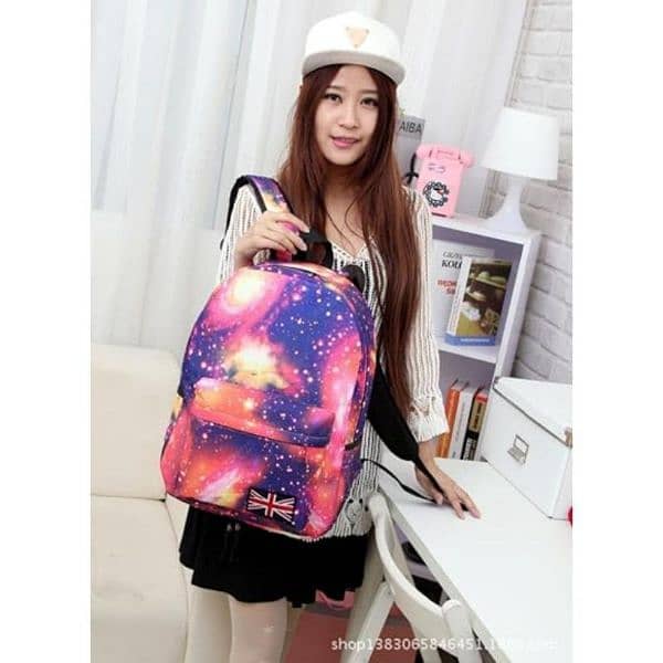 Nylon school bag for students 3