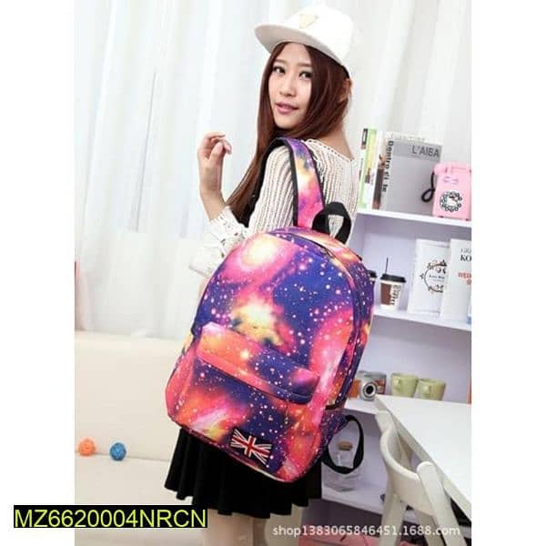 Nylon school bag for students 4