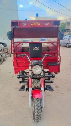 New Asia Loader Rikshaw 100CC with power Gear