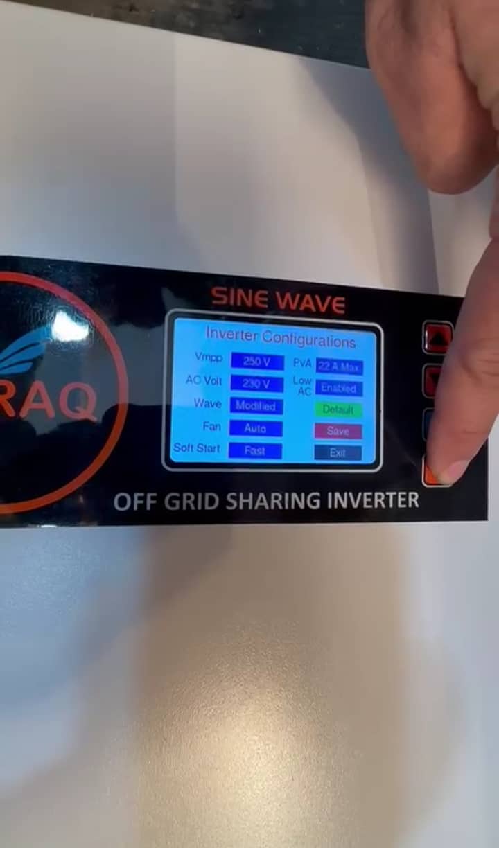 solar inverter  without battery 5kv and 7kv (single phase vfd) 11