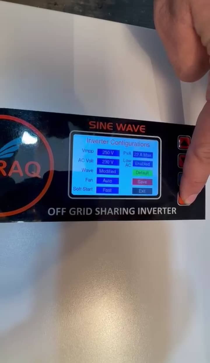 solar inverter  without battery 5kv and 7kv (single phase vfd) 13