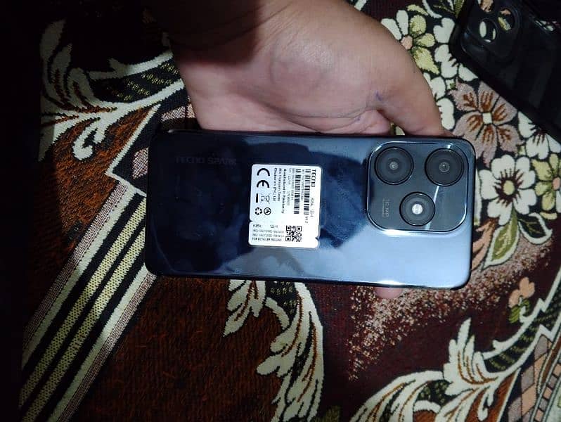 TECNO SPARK 10C  with charger,cover and box 4