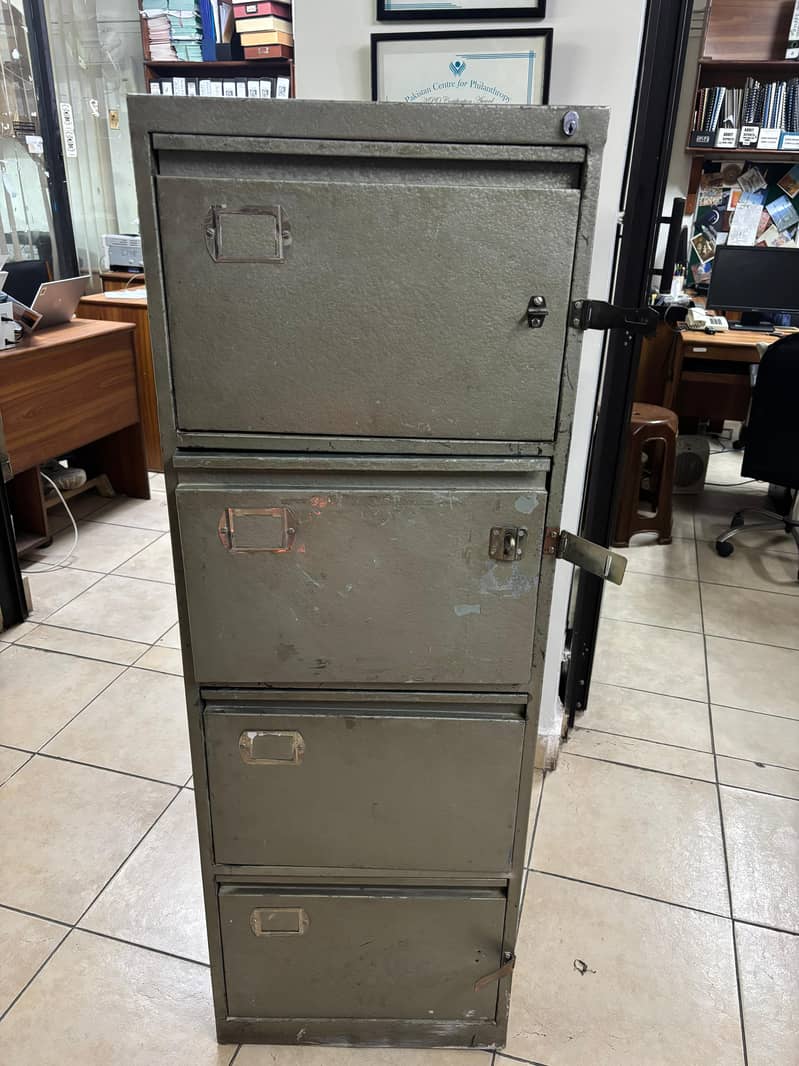 Steel Cabinet 4 Drawer For Sale 9