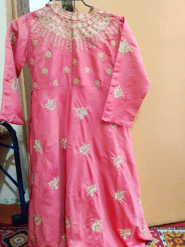 baby pink color maxi 0