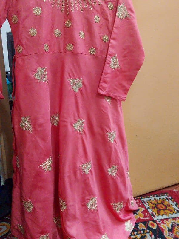 baby pink color maxi 1