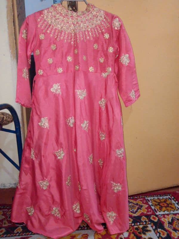 baby pink color maxi 8