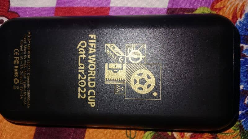 20000 Mah fifa world cup qatar powerbank 1