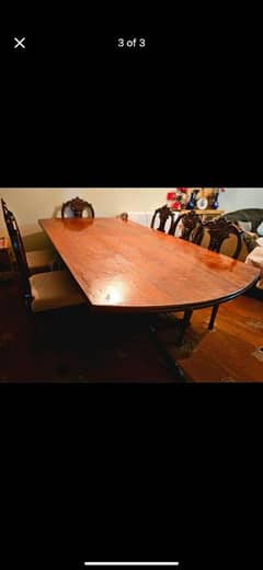 8 seater dinning table